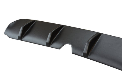 Diffusor Heck Ansatz für HONDA ACCORD MK8. CU-Serie vor Facelift SEDAN Carbon Look