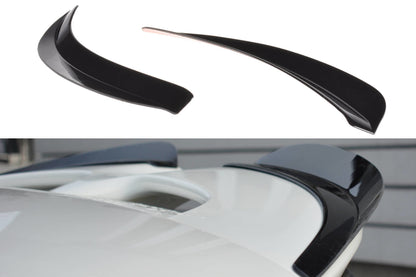Spoiler CAP für MINI COOPER S MK3 vor Facelift 3-Türer (F56) schwarz Hochglanz
