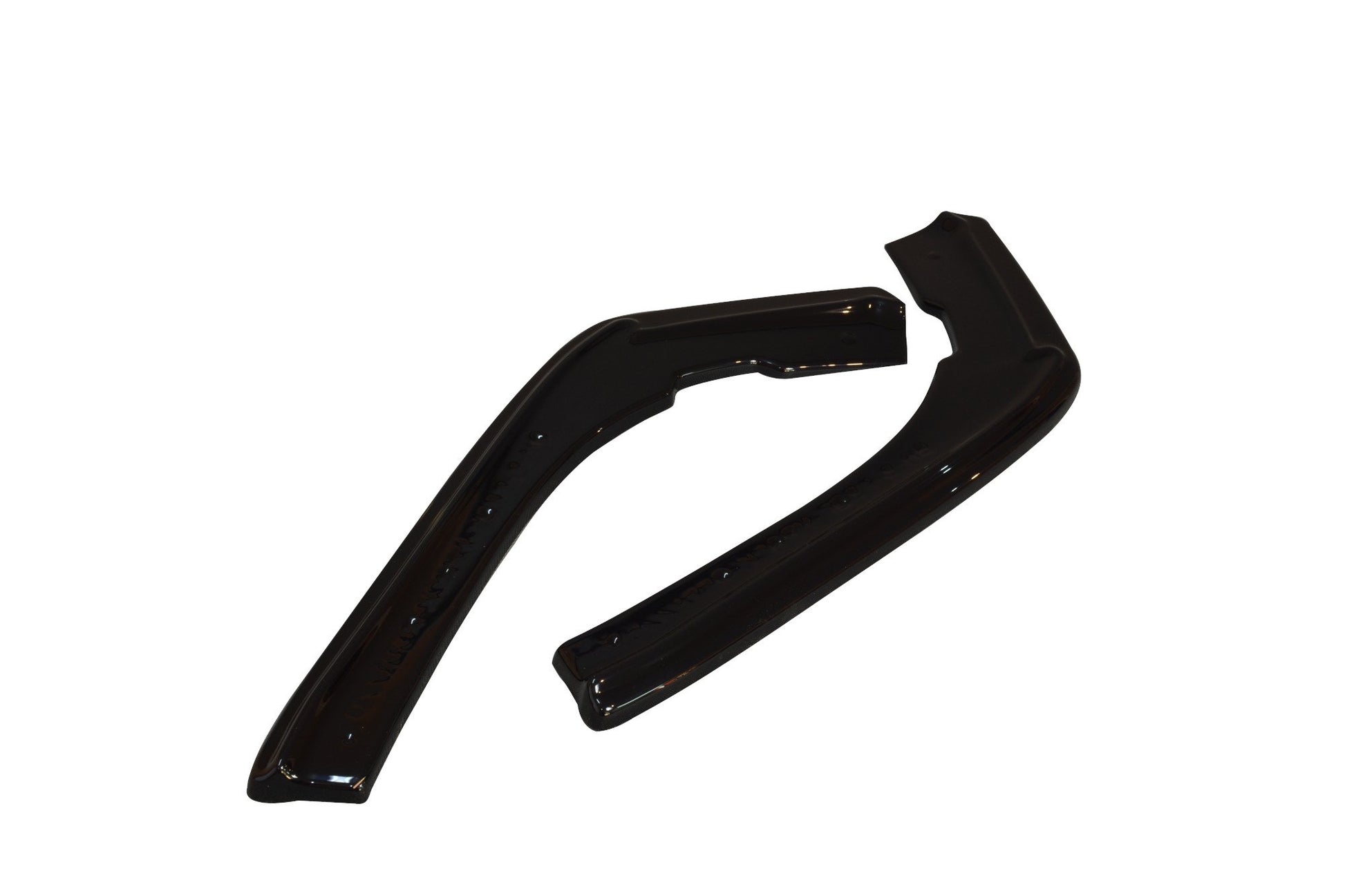 Heck Ansatz Flaps Diffusor für BMW 3er F30 PHASE-II SEDAN M-SPORT schwarz Hochglanz