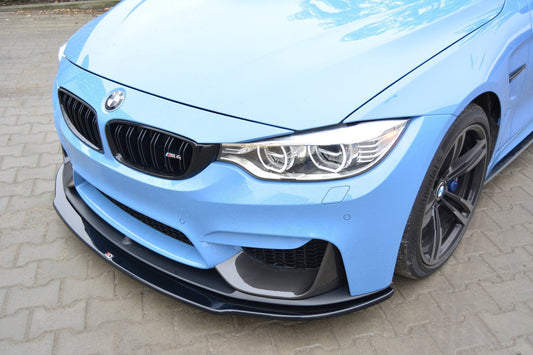 Front Ansatz für  BMW M4 F82 M-performance Carbon Look