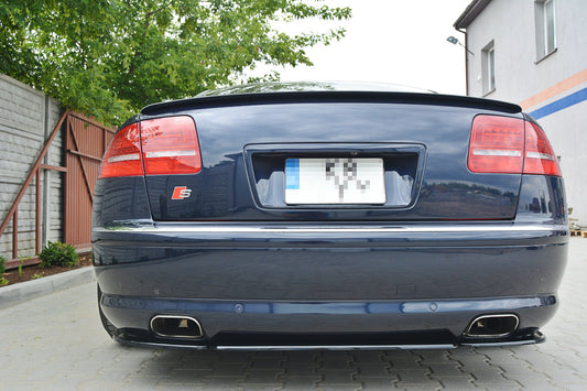 Mittlerer Diffusor Heck Ansatz für AUDI S8 D3 DTM LOOK Carbon Look