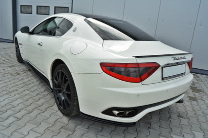 Seitenschweller Ansatz für MASERATI GRANTURISMO 2007-2011 schwarz Hochglanz