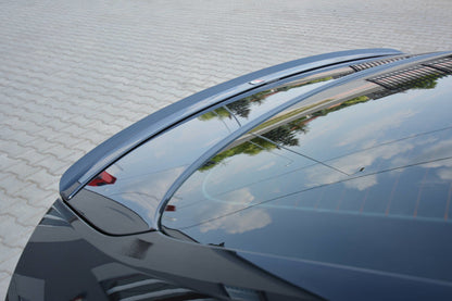 Spoiler CAP für AUDI A5 SPORTBACK S-LINE MK1 FACELIFT 8T  schwarz matt