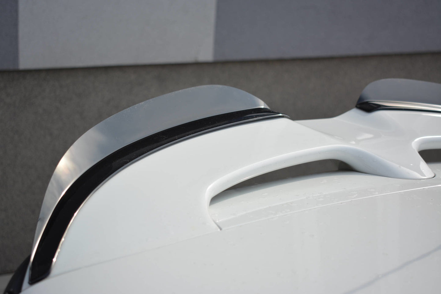Spoiler CAP für MINI COOPER S MK3 vor Facelift 3-Türer (F56) Carbon Look