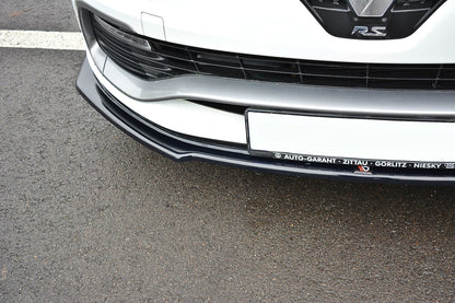 Front Ansatz für RENAULT CLIO MK4 RS schwarz matt