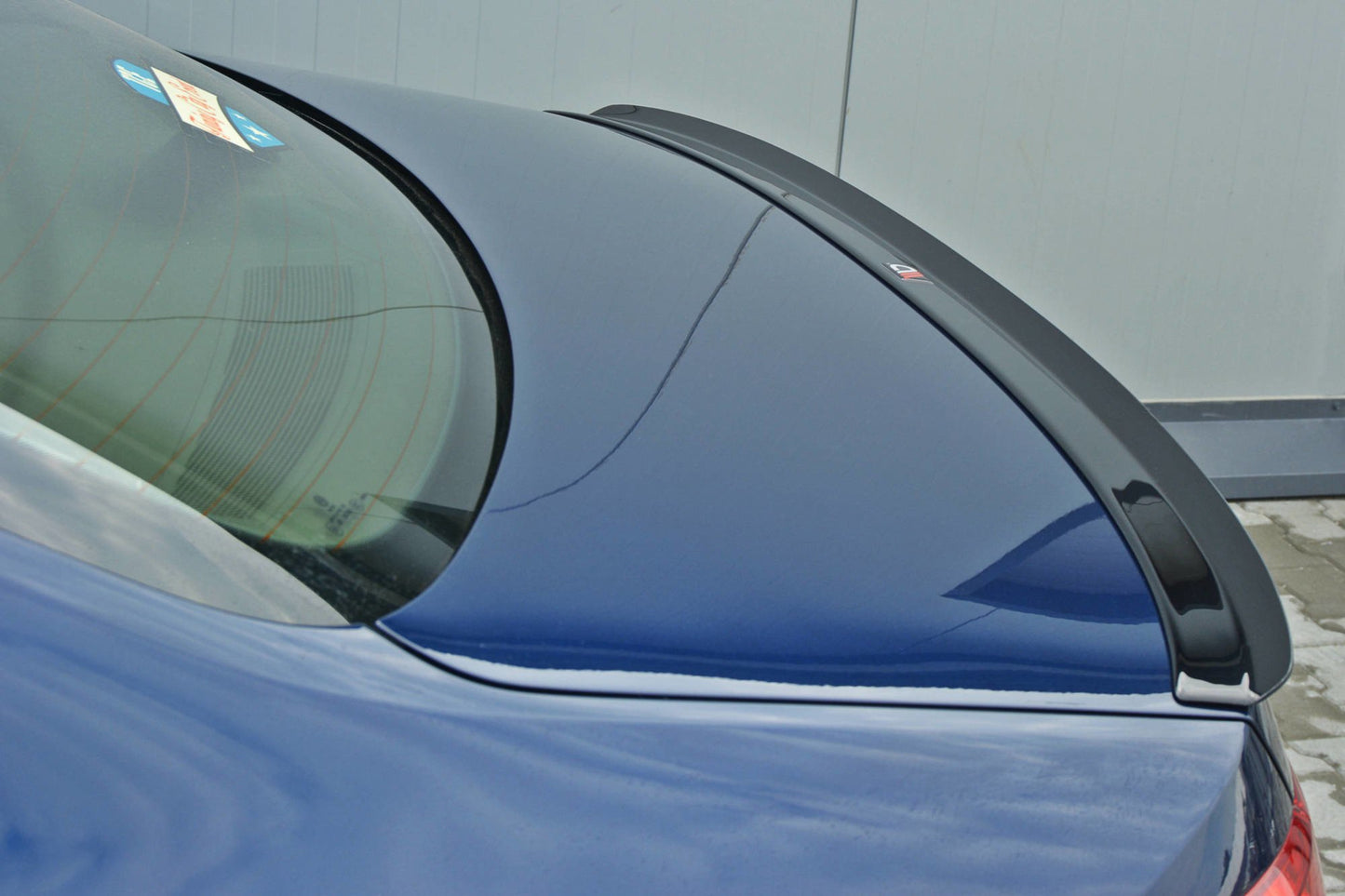 Spoiler CAP für VOLKSWAGEN JETTA MK6 SEDAN vor Facelift schwarz matt