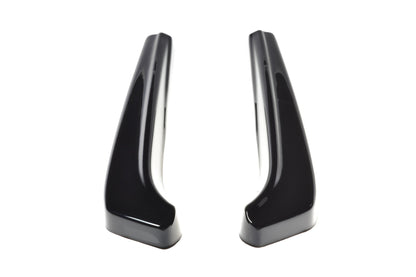Heck Ansatz Flaps Diffusor für LEXUS GS MK.3 schwarz matt