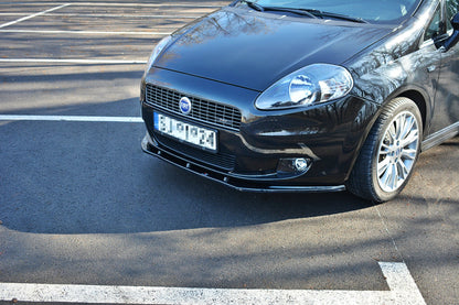 Front Ansatz für FIAT GRANDE PUNTO STANDARD Carbon Look