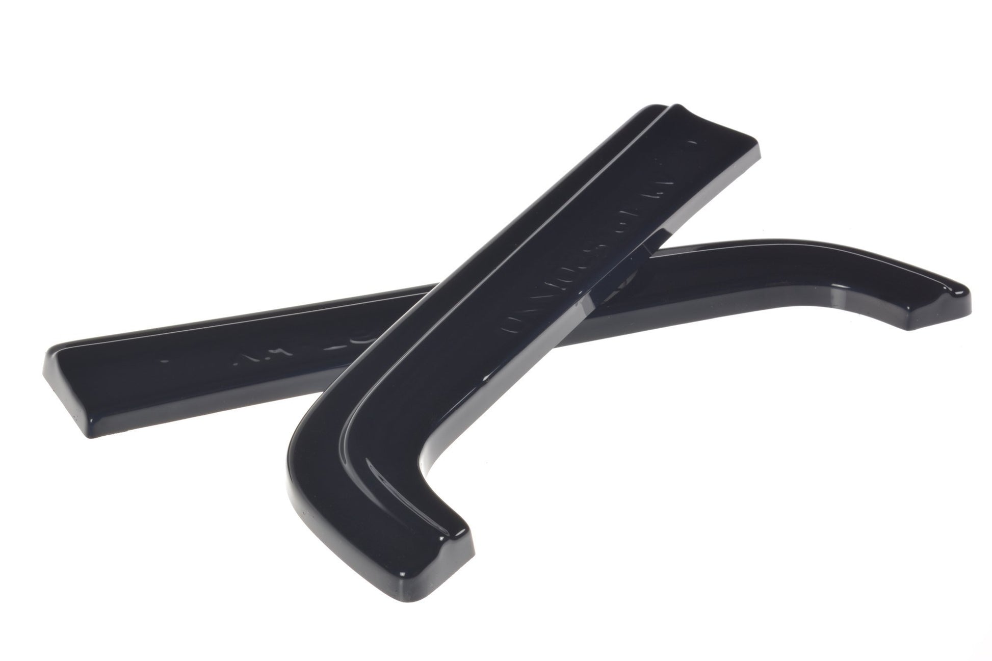 Heck Ansatz Flaps Diffusor für Volkswagen T6 Carbon Look