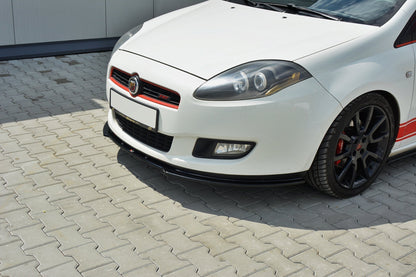 Front Ansatz für Fiat Bravo MK 2 SPORT Carbon Look