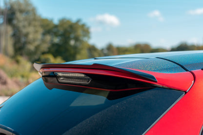 Spoiler CAP für Peugeot 508 Mk2 SW schwarz matt