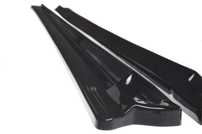 Seitenschweller Ansatz für Audi Q8 S-line Carbon Look