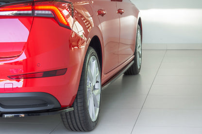 Seitenschweller Diffuser Skoda Scala schwarz matt