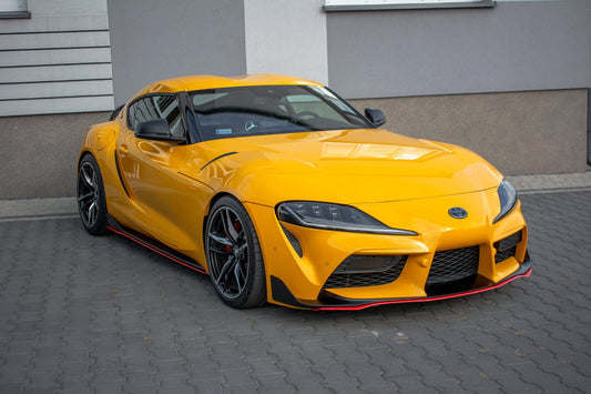 Seitenschweller Ansatz für V.2 für Toyota Supra Mk5 Carbon Look