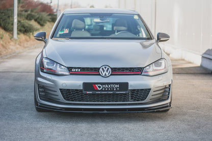 Front Ansatz V.1 für VW Golf 7 GTI  schwarz matt