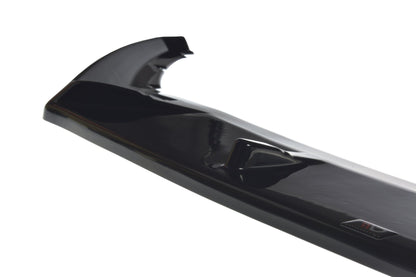 Front Ansatz V.2 für Skoda Superb Mk3 FL schwarz matt