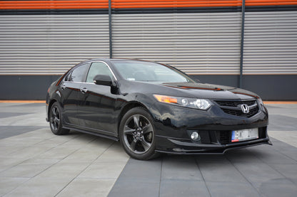 Front Ansatz für HONDA ACCORD MK.8 TYPE-S CU-Serie vor Facelift SEDAN schwarz matt