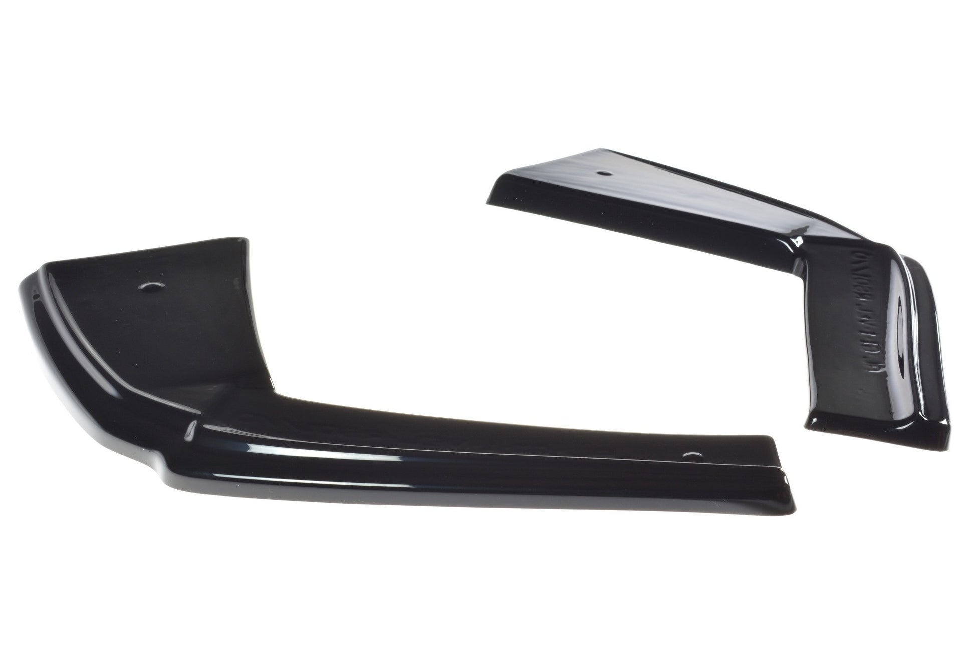 Heck Ansatz Flaps Diffusor für ALFA ROMEO GIULIA VELOCE  schwarz matt