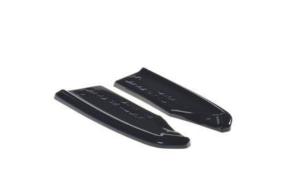 Heck Ansatz Flaps Diffusor für BMW X3 F25 M-Paket Facelift  Carbon Look