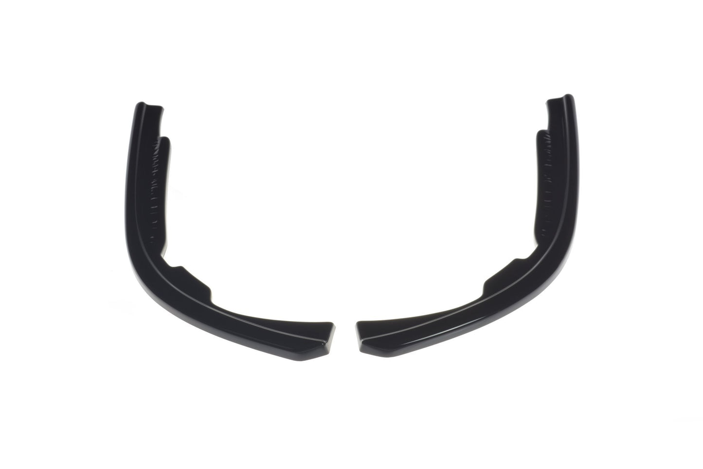 Heck Ansatz Flaps Diffusor für Volkswagen Passat R-Line B8 schwarz Hochglanz
