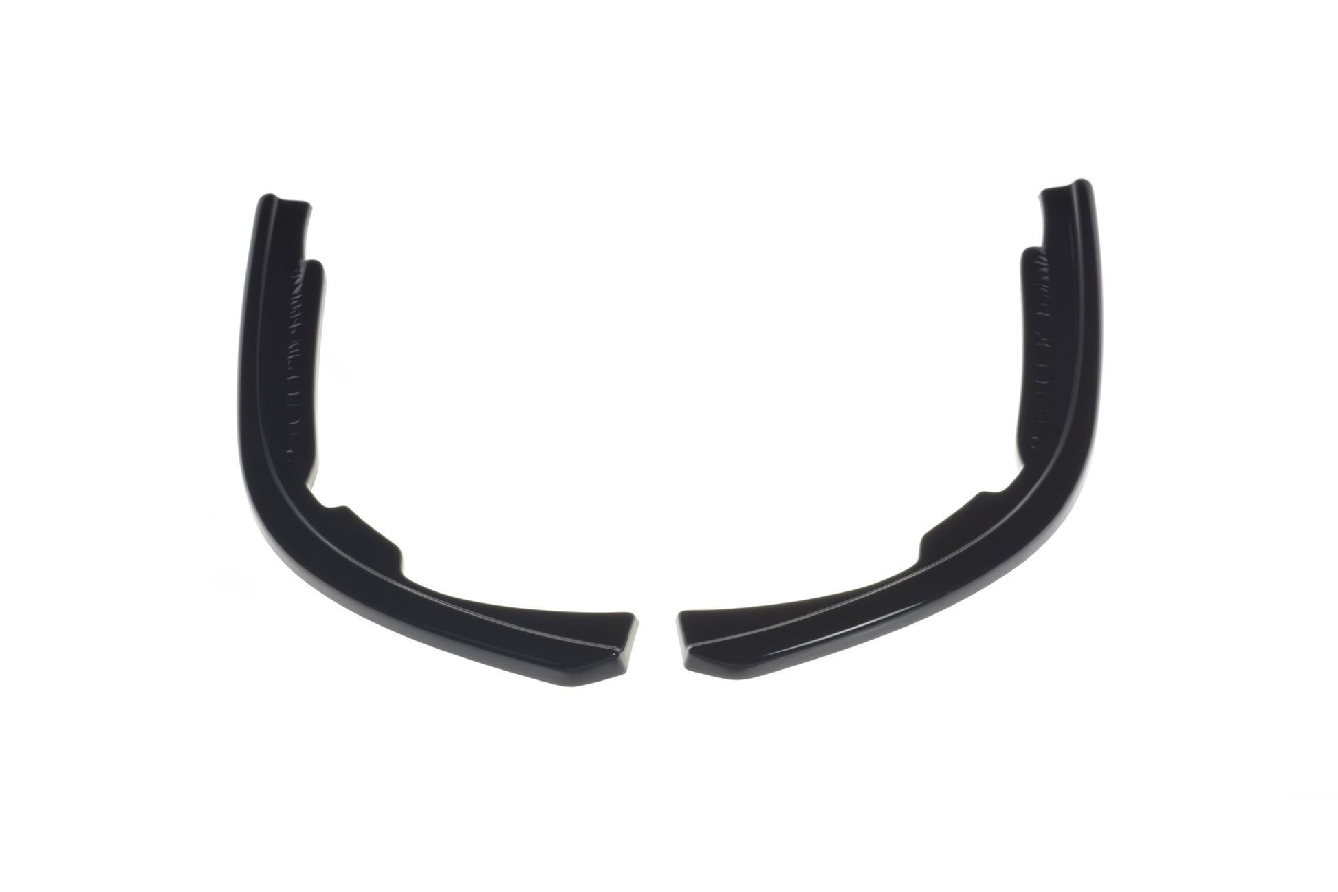 Heck Ansatz Flaps Diffusor für Volkswagen Passat R-Line B8 schwarz matt