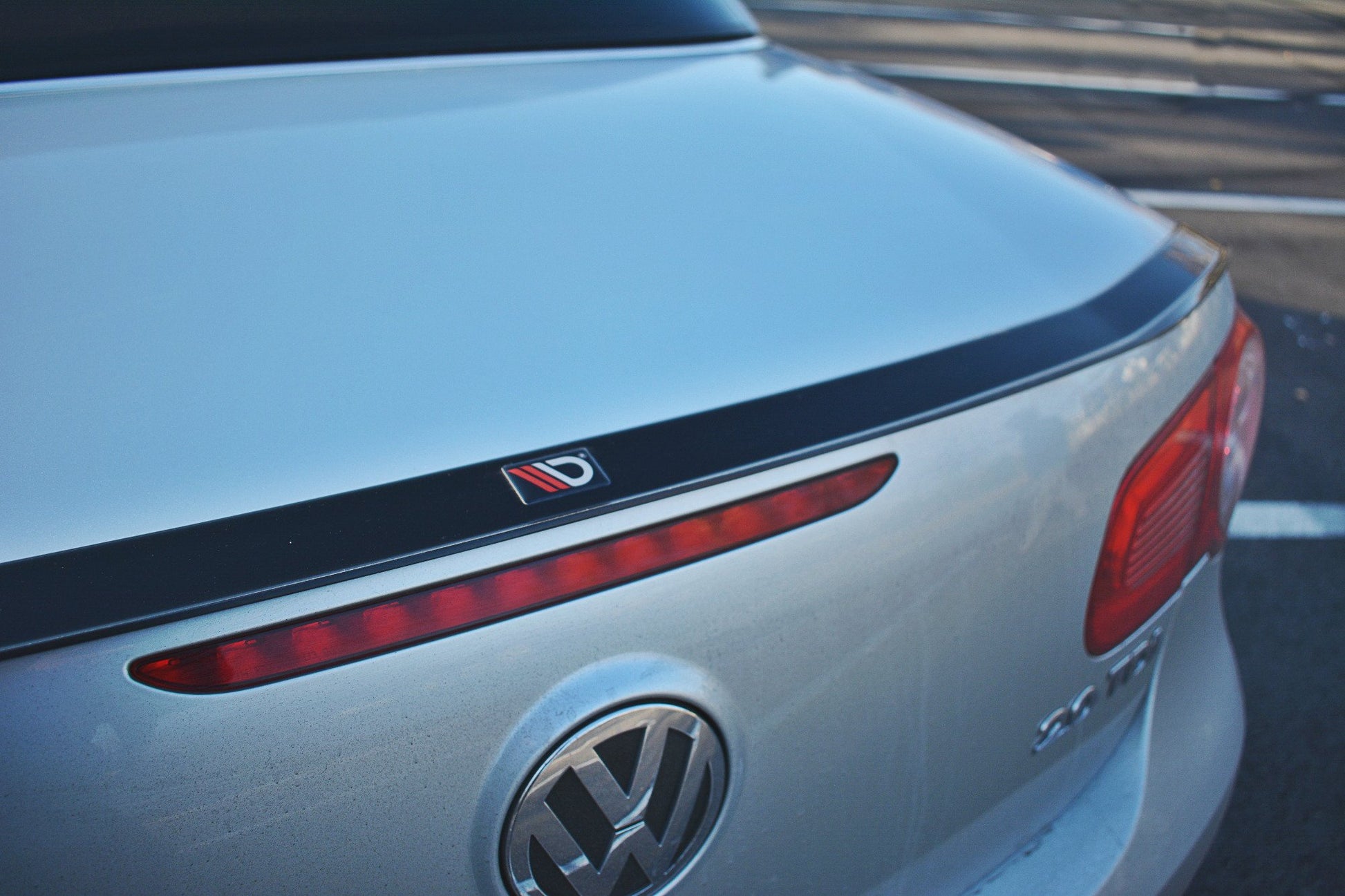 Spoiler CAP für VW EOS schwarz matt