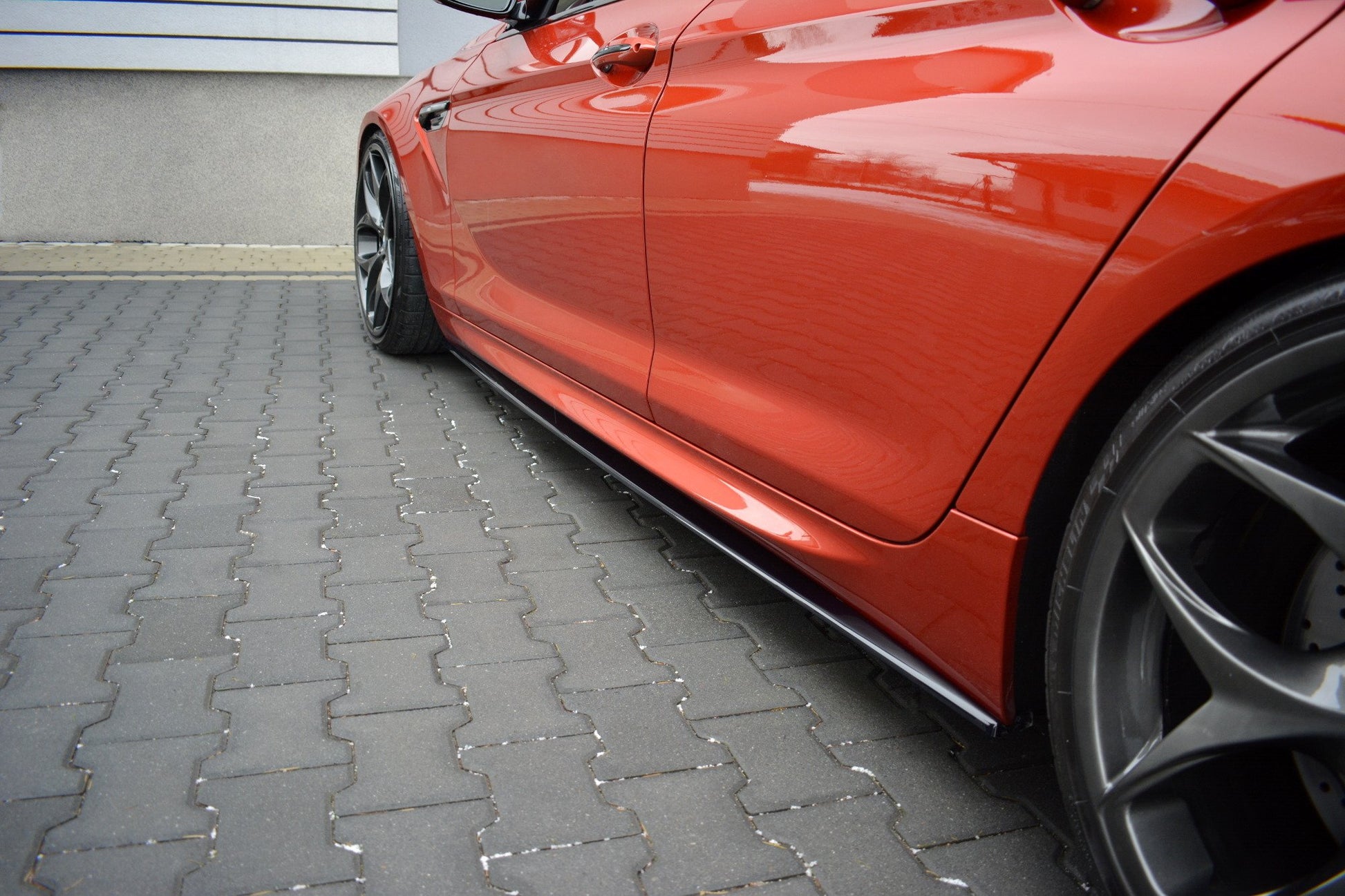 Seitenschweller Ansatz für BMW M6 GRAN COUPÉ Carbon Look