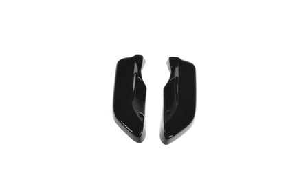 Heck Ansatz Flaps Diffusor für FIAT 500 HATCHBACK vor Facelift Carbon Look