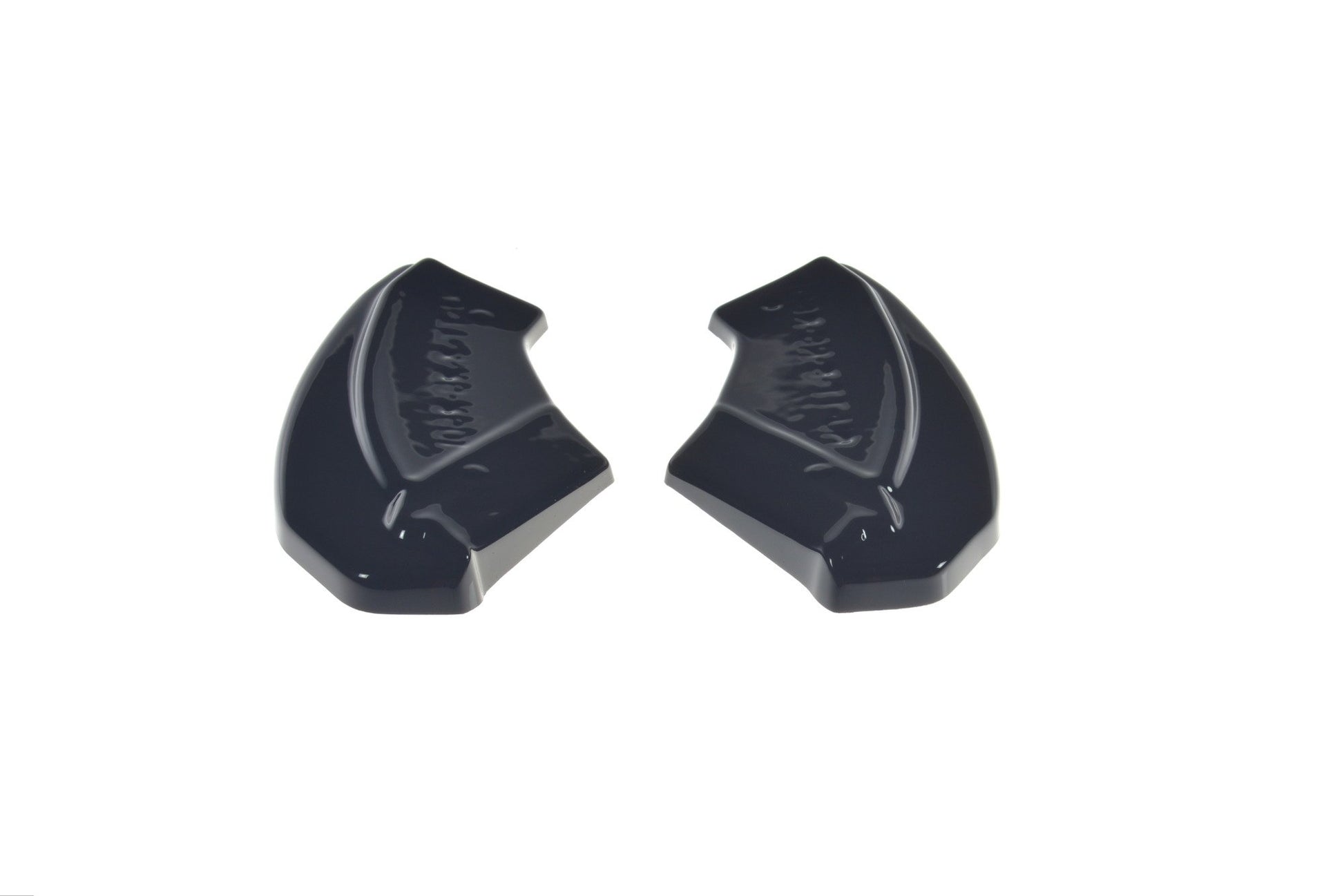 Heck Ansatz Flaps Diffusor für Audi TT RS 8S Carbon Look