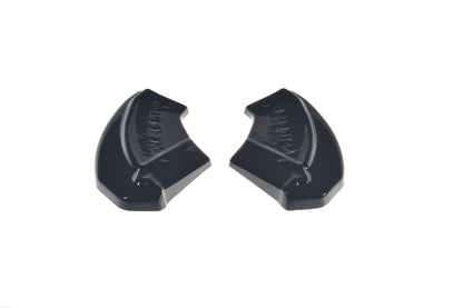 Heck Ansatz Flaps Diffusor für Audi TT RS 8S Carbon Look