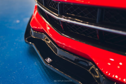 Front Ansatz für CHEVROLET CORVETTE C7  Carbon Look