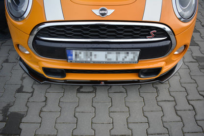 Front Ansatz für MINI COOPER S MK3 vor Facelift 3-Türer (F56) schwarz matt