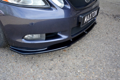 Front Ansatz V.1 für LEXUS GS MK.3  schwarz Hochglanz