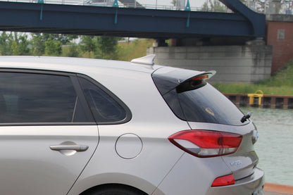 Spoiler CAP für HYUNDAI I30 MK3 HATCHBACK Carbon Look