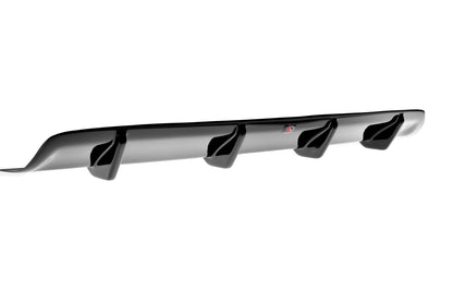 Diffusor Heck Ansatz für MASERATI QUATTROPORTE MK.6 vor Facelift Carbon Look