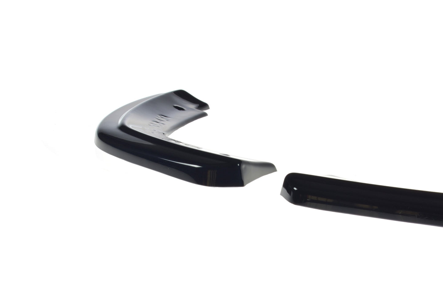 Heck Ansatz Flaps Diffusor für Audi SQ5/Q5 S-line MkII schwarz matt