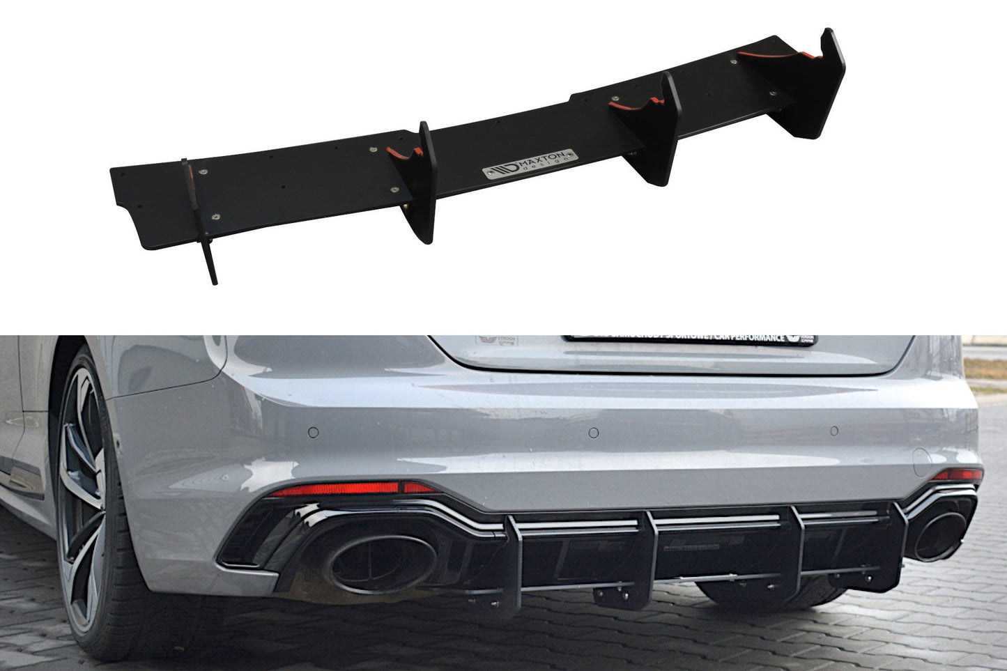 Heckschürze V.2 für Audi RS5 F5 Coupe / Sportback