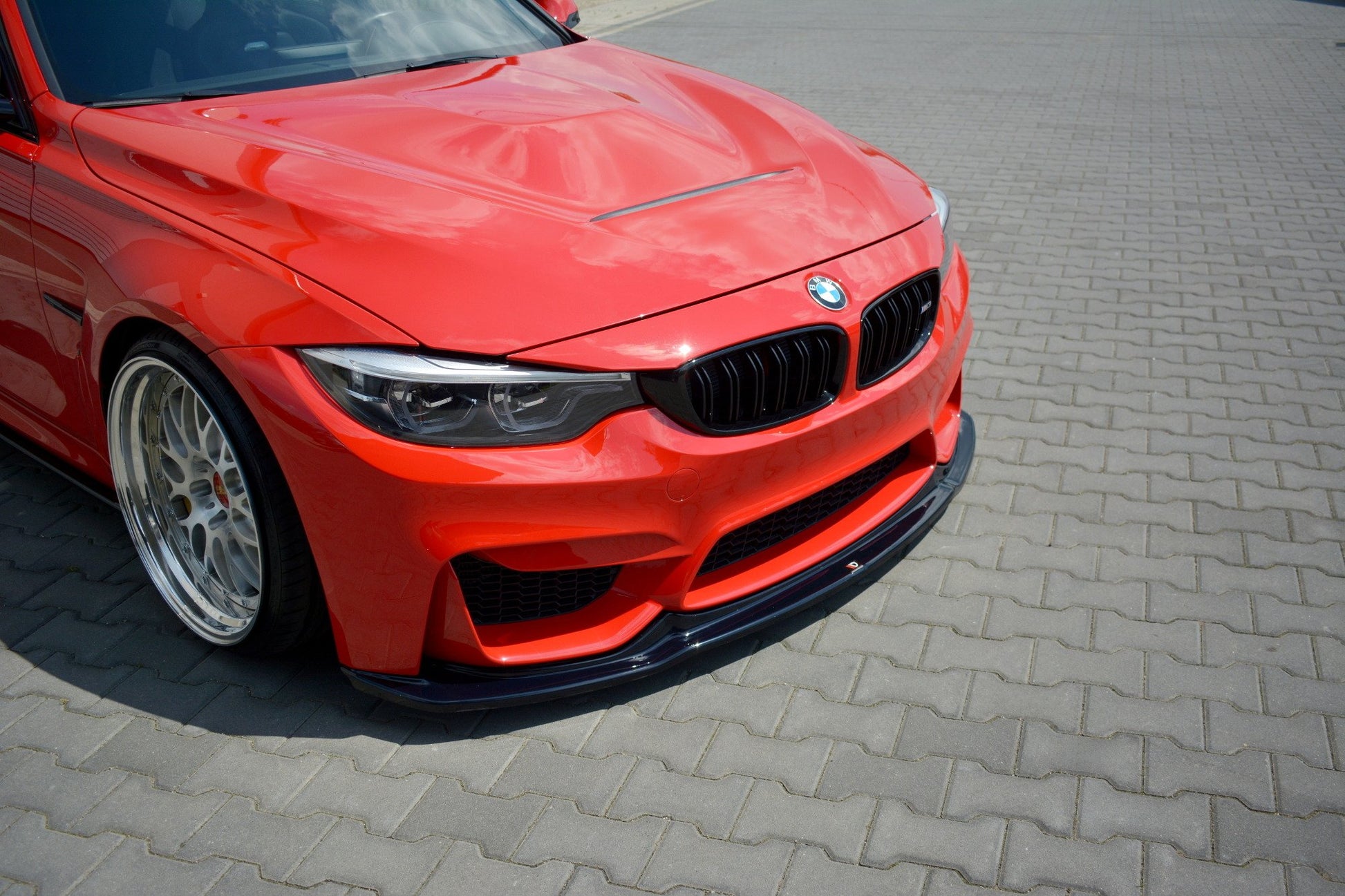Front Ansatz V.1 für BMW M3 F80  Carbon Look