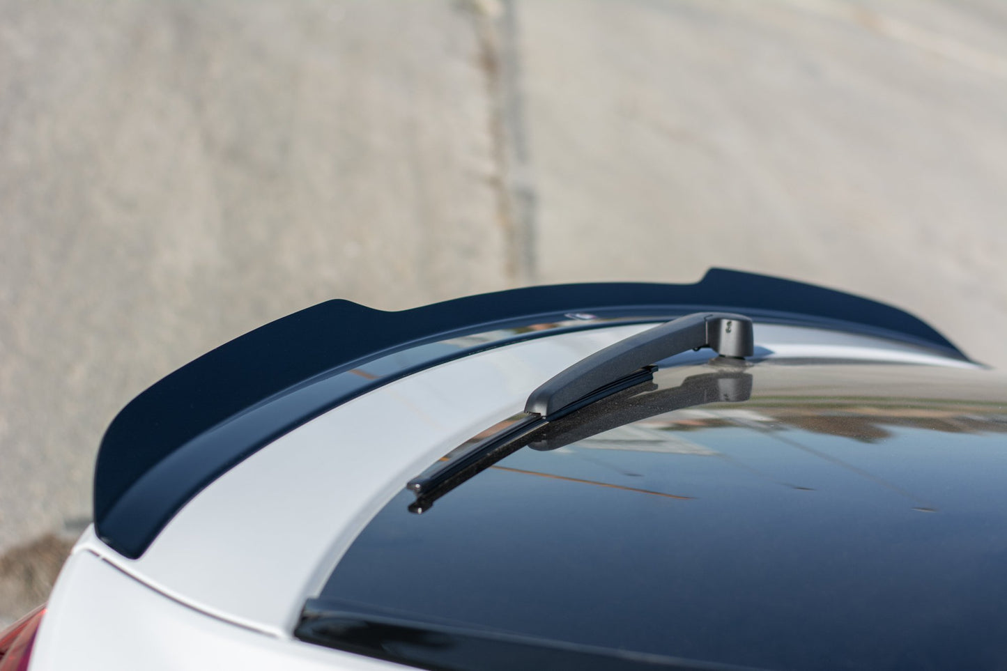 Spoiler CAP V.2 für Audi Q8 S-line Carbon Look