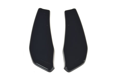 Heck Ansatz Flaps Diffusor für BMW X4 M-Paket G02 schwarz Hochglanz