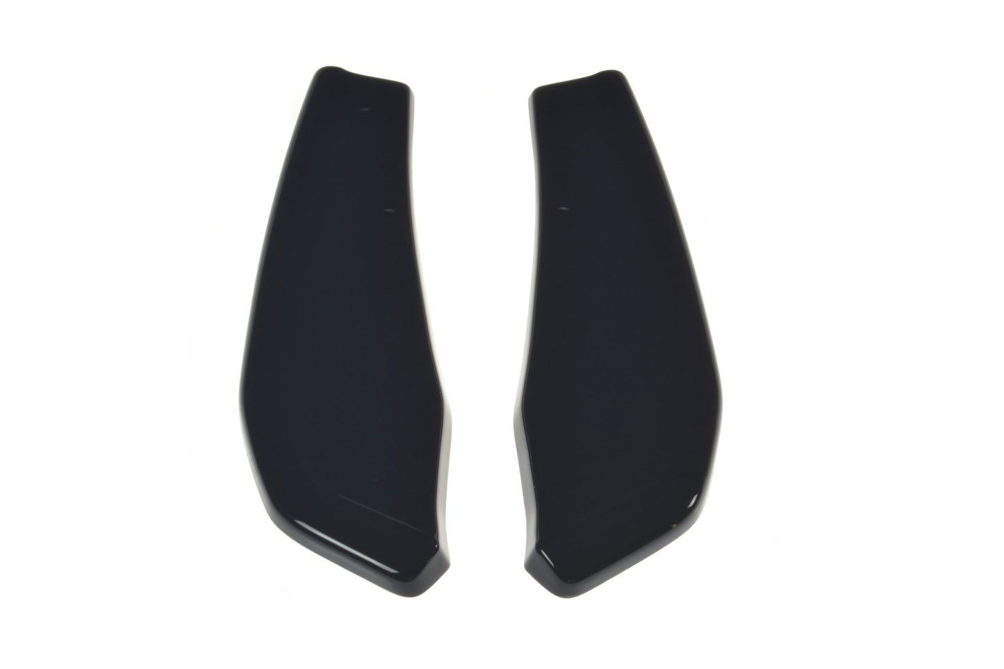 Heck Ansatz Flaps Diffusor für BMW X4 M-Paket G02 schwarz matt