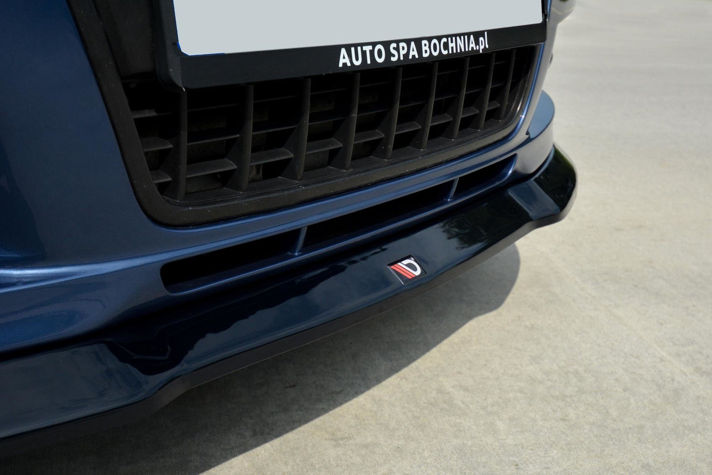 Front Ansatz für Audi A6 S-Line C6   schwarz matt