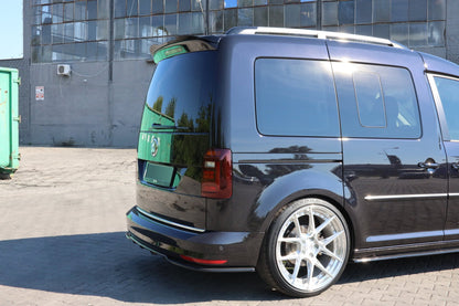 Spoiler CAP für Volkswagen Caddy Mk. 4 schwarz matt
