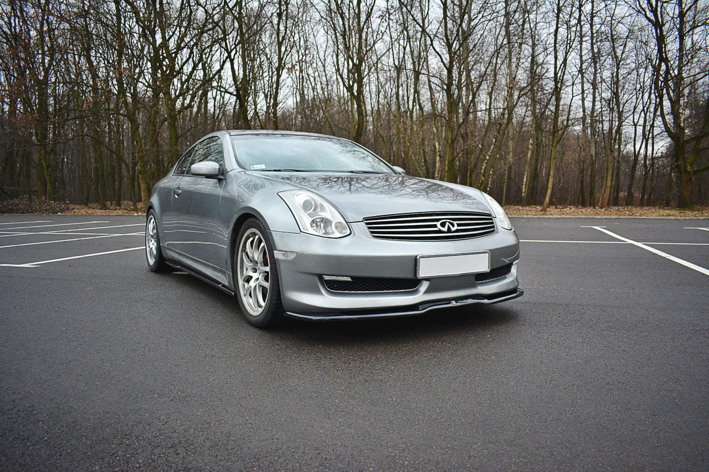 Front Ansatz V.1 für INFINITI G35 COUPE schwarz matt