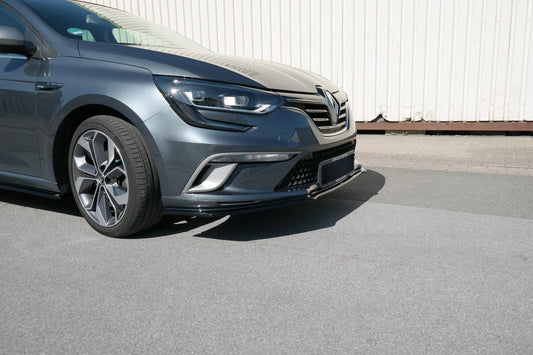 Front Ansatz für Renault Megane Mk.4 GT-Line schwarz matt