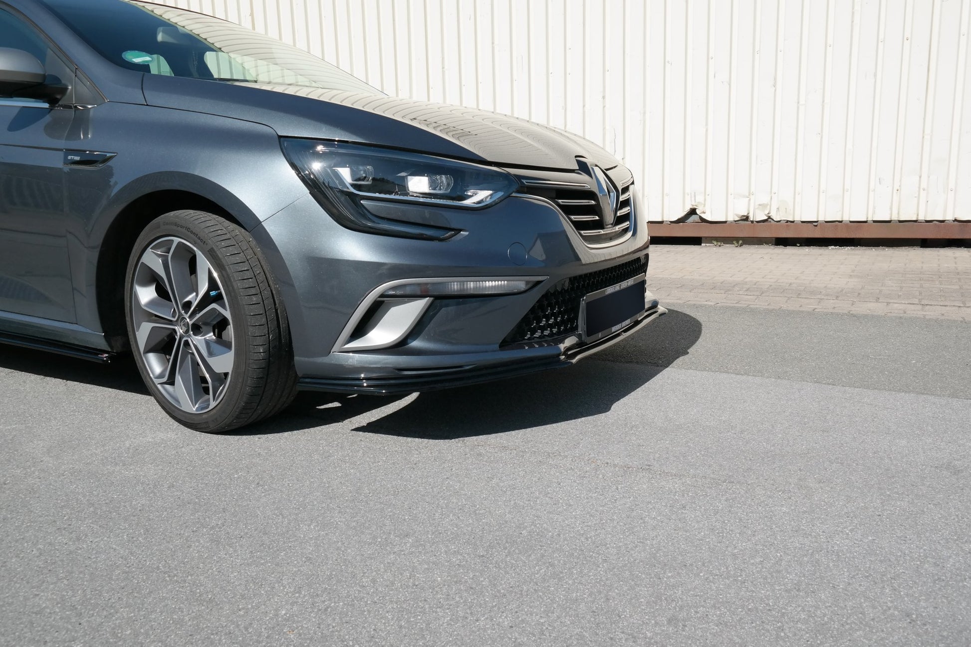 Front Ansatz für Renault Megane Mk.4 GT-Line Carbon Look