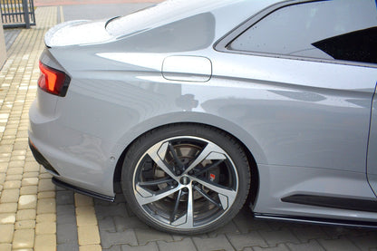 Heck Ansatz Flaps Diffusor für Audi RS5 F5 Coupe  Carbon Look