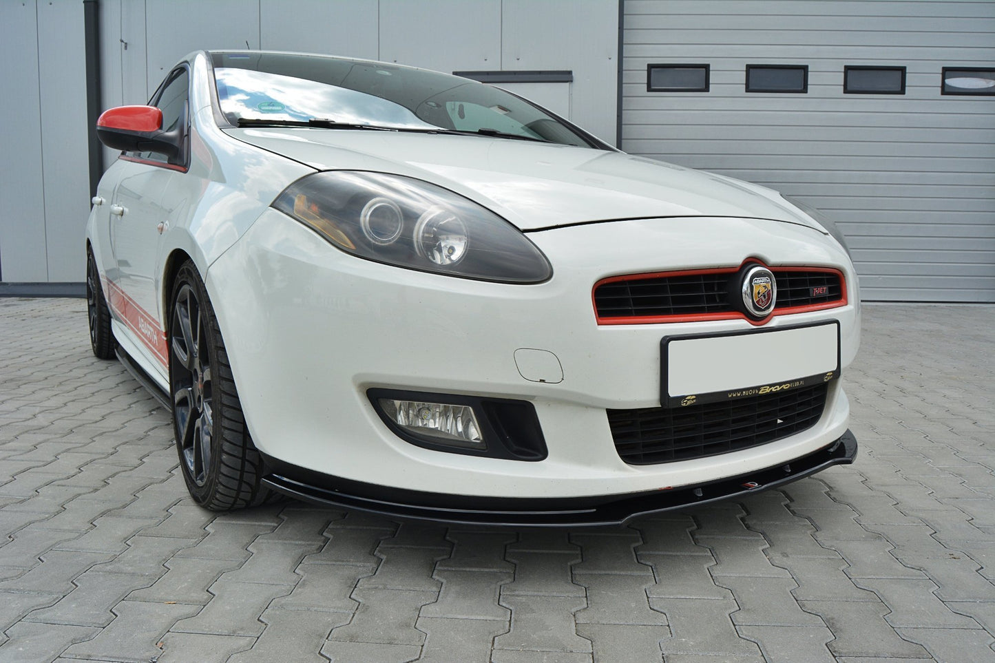 Front Ansatz für Fiat Bravo MK 2 SPORT Carbon Look