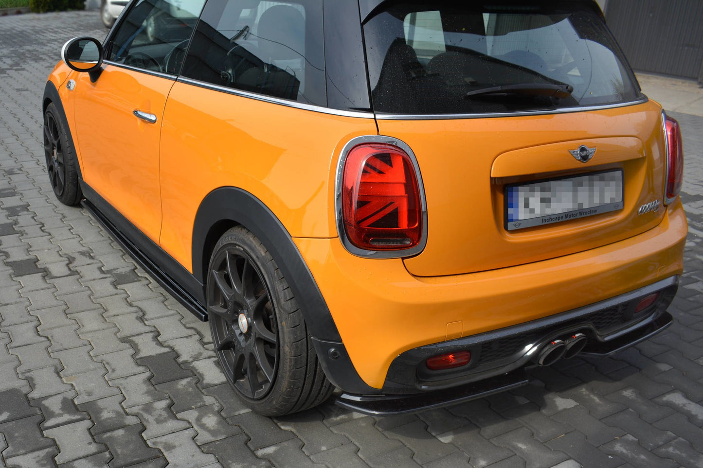 Seitenschweller Ansatz für MINI COOPER S MK3 vor Facelift 3-Türer (F56) Carbon Look