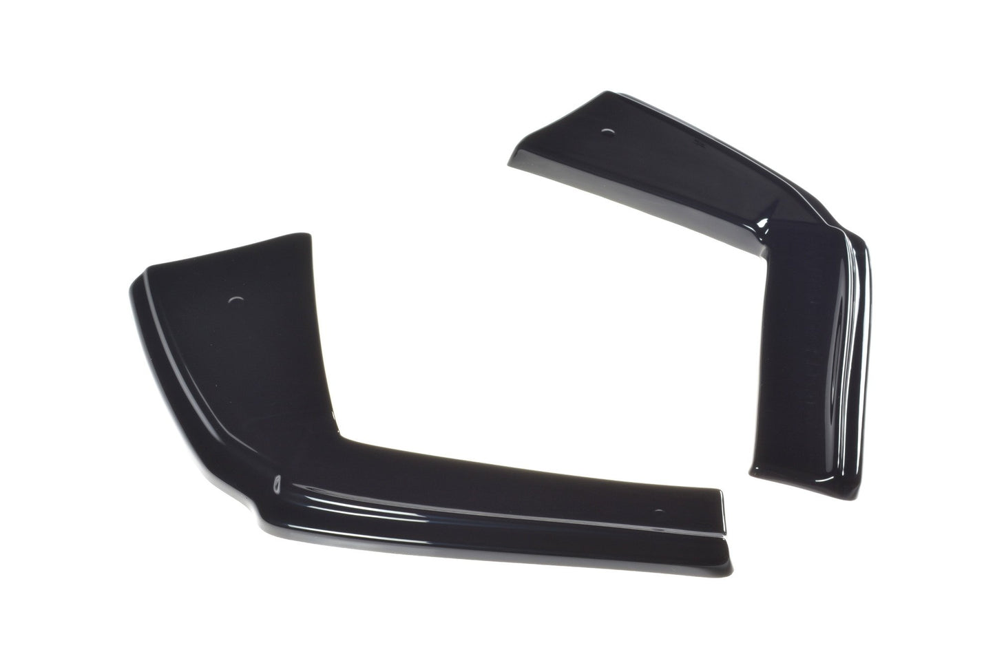 Heck Ansatz Flaps Diffusor für ALFA ROMEO GIULIA VELOCE  schwarz matt